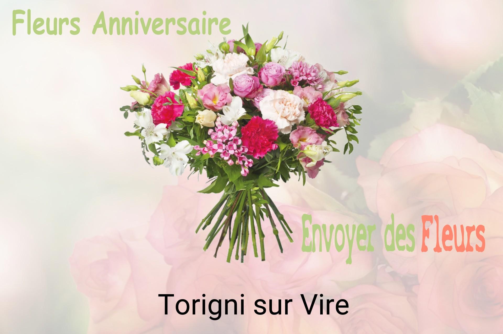 Bouquet de fleurs d’anniversaire livré à Torigni-sur-Vire